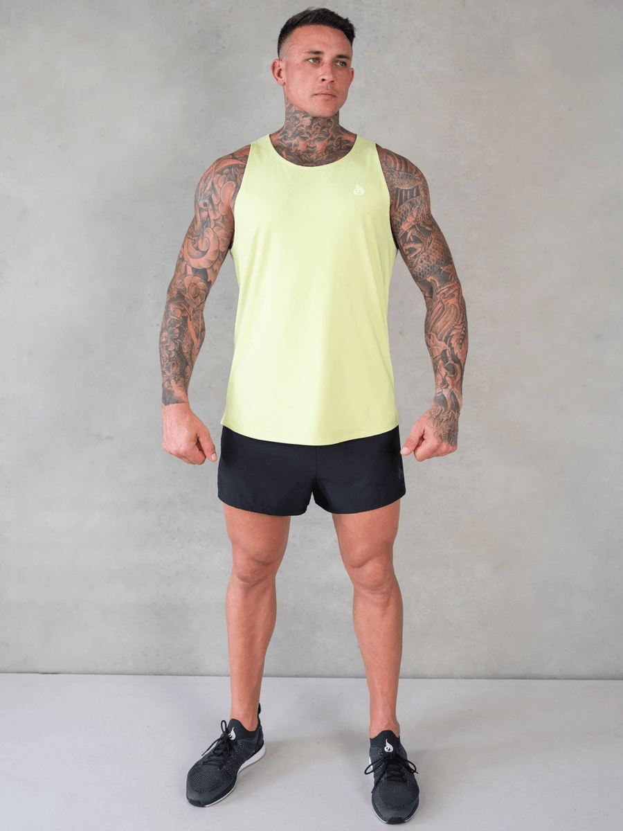 Ryderwear Soft Tech Tank - Lime Marl