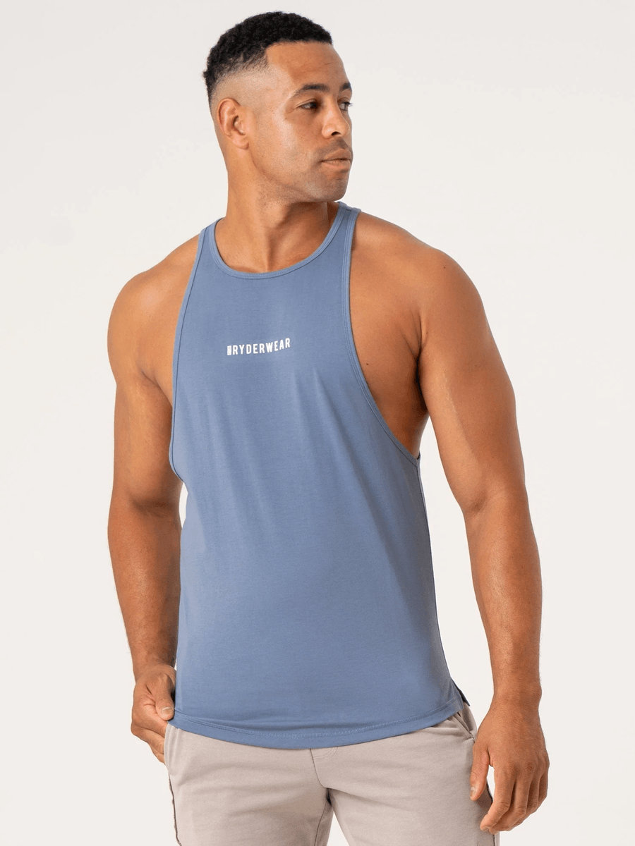Ryderwear Pursuit Tank - Denim Blue