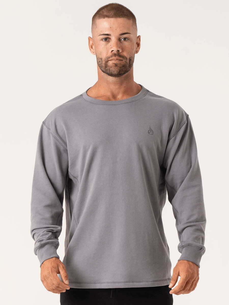 Ryderwear Force Crew Neck - Charcoal