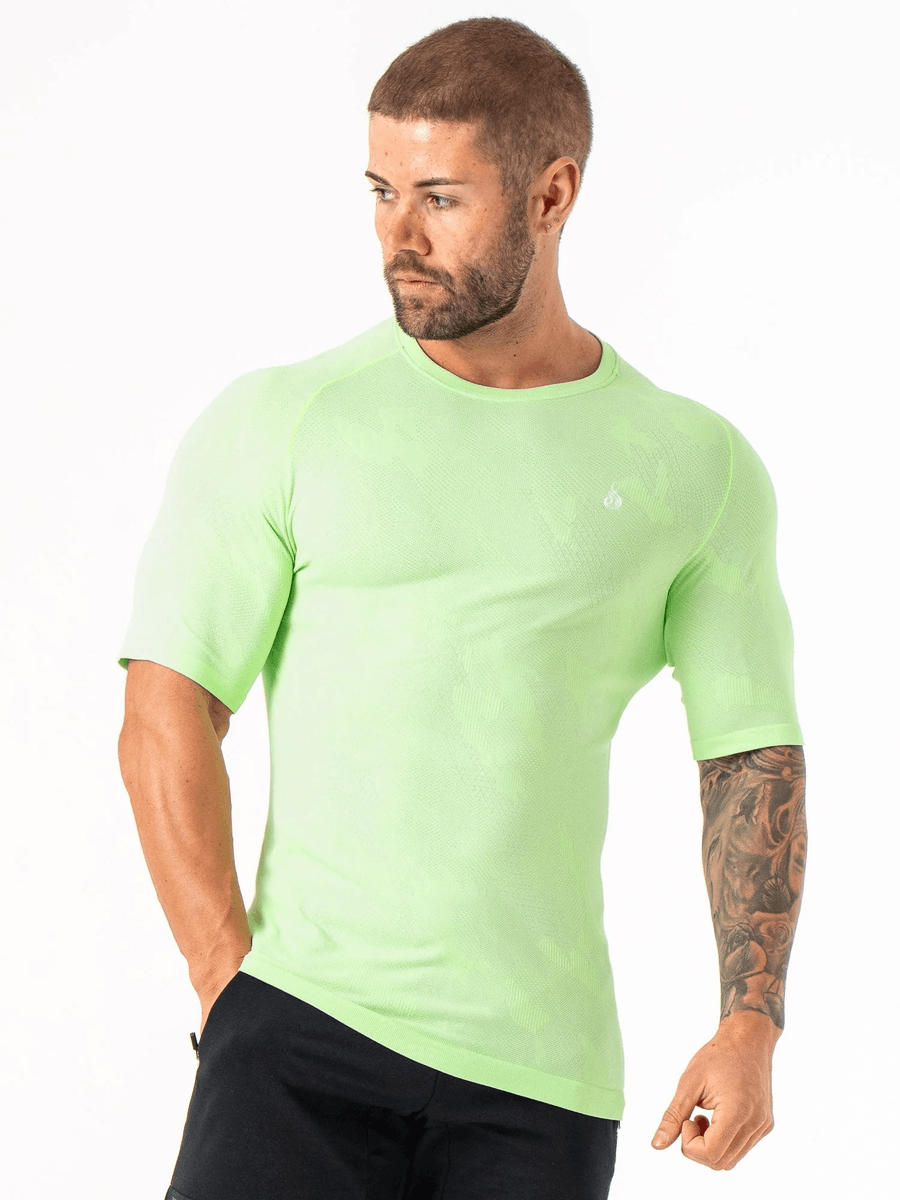 Ryderwear Aero Core Seamless T-Shirt - Lime