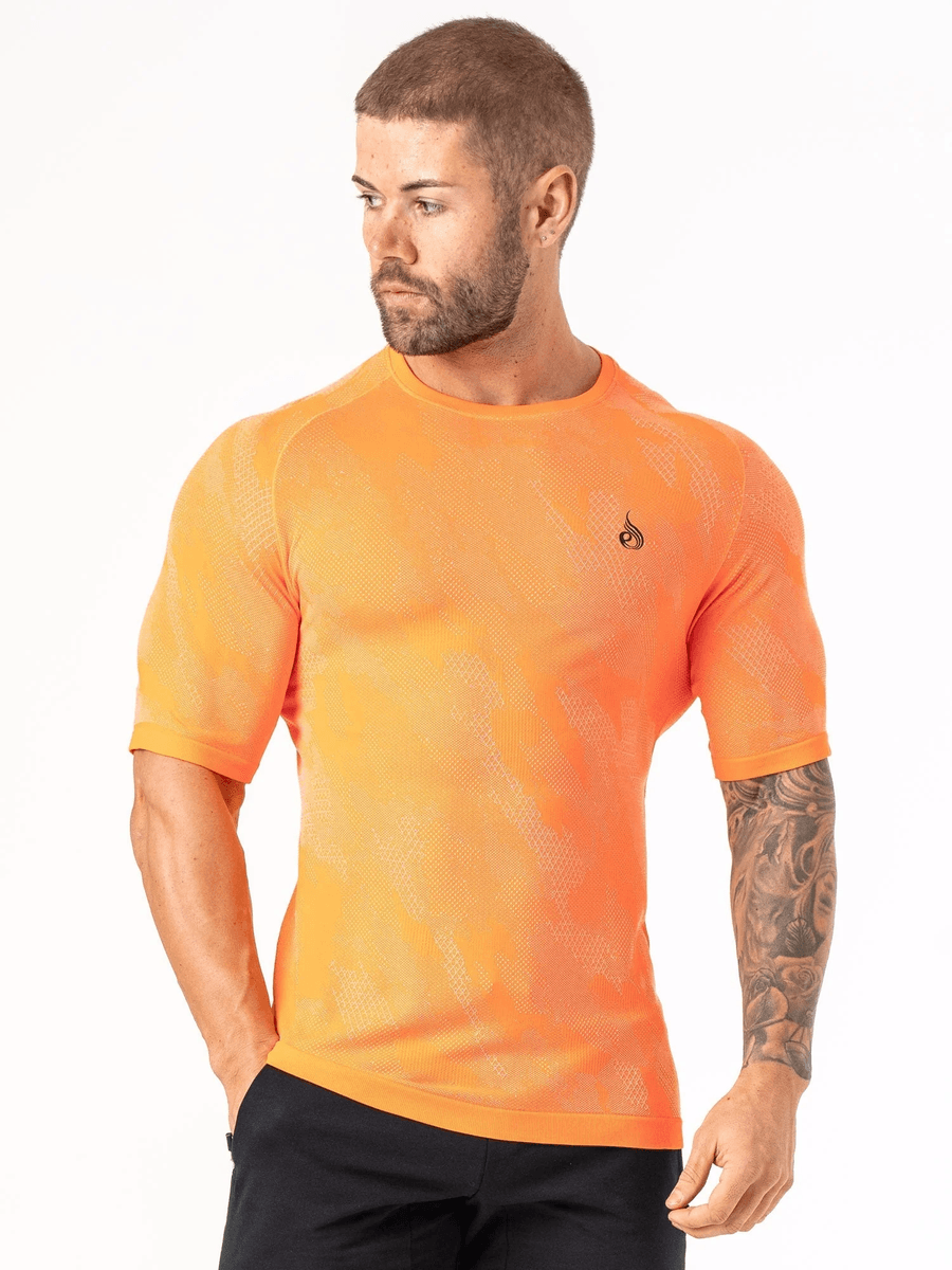 Ryderwear Aero Core Seamless T-Shirt - Orange