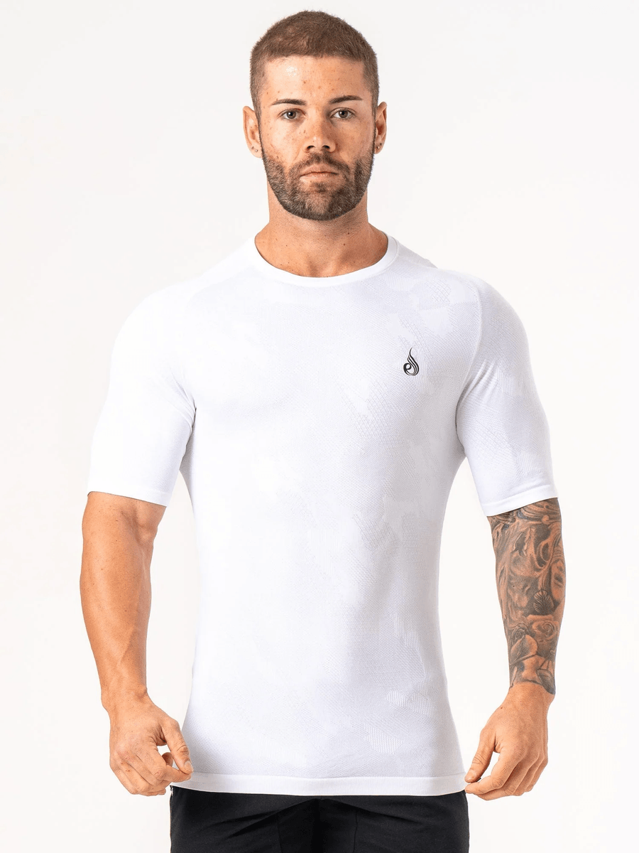 Ryderwear Aero Core Seamless T-Shirt - White