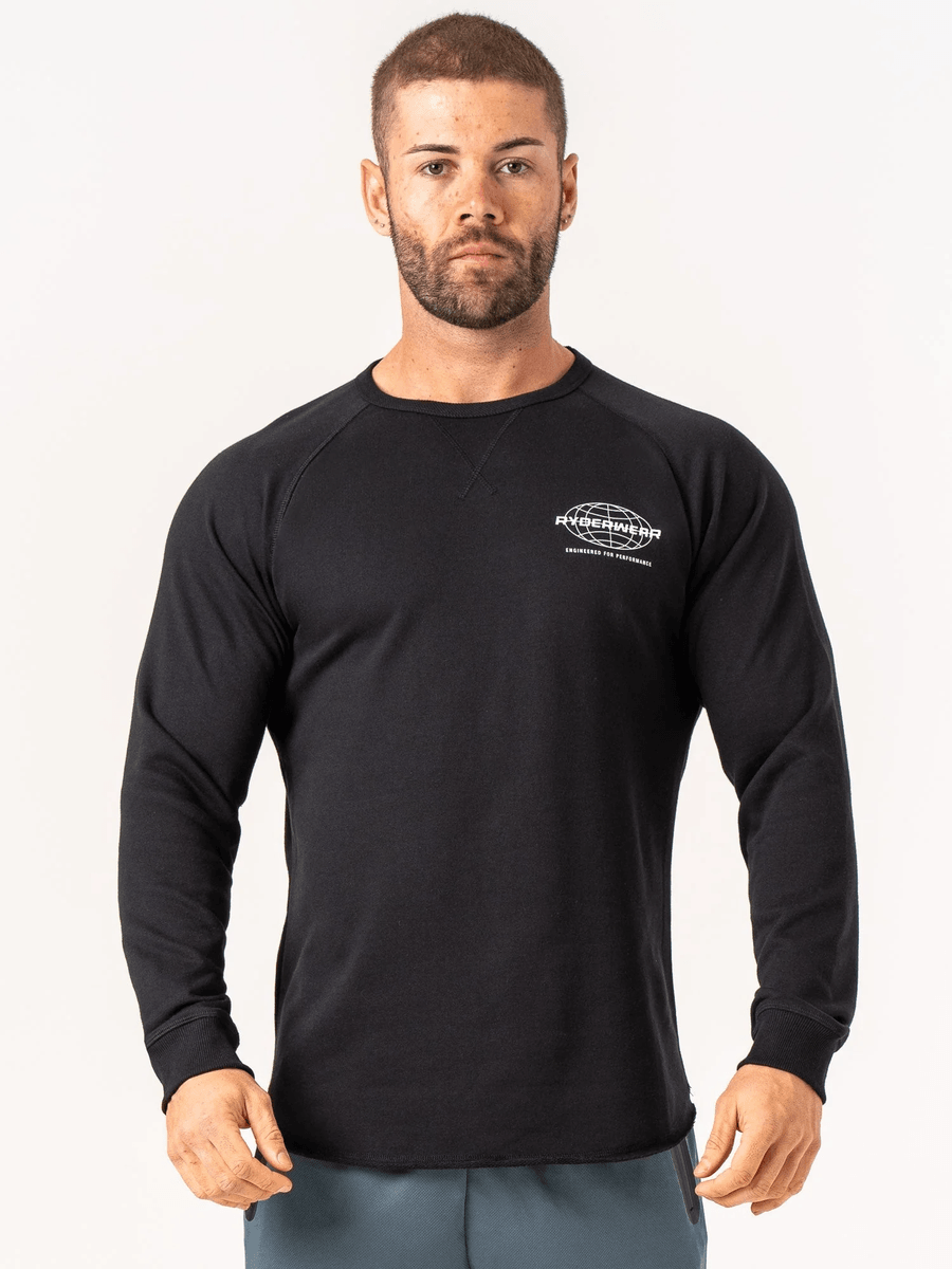 Ryderwear Energy Crew Neck - Black