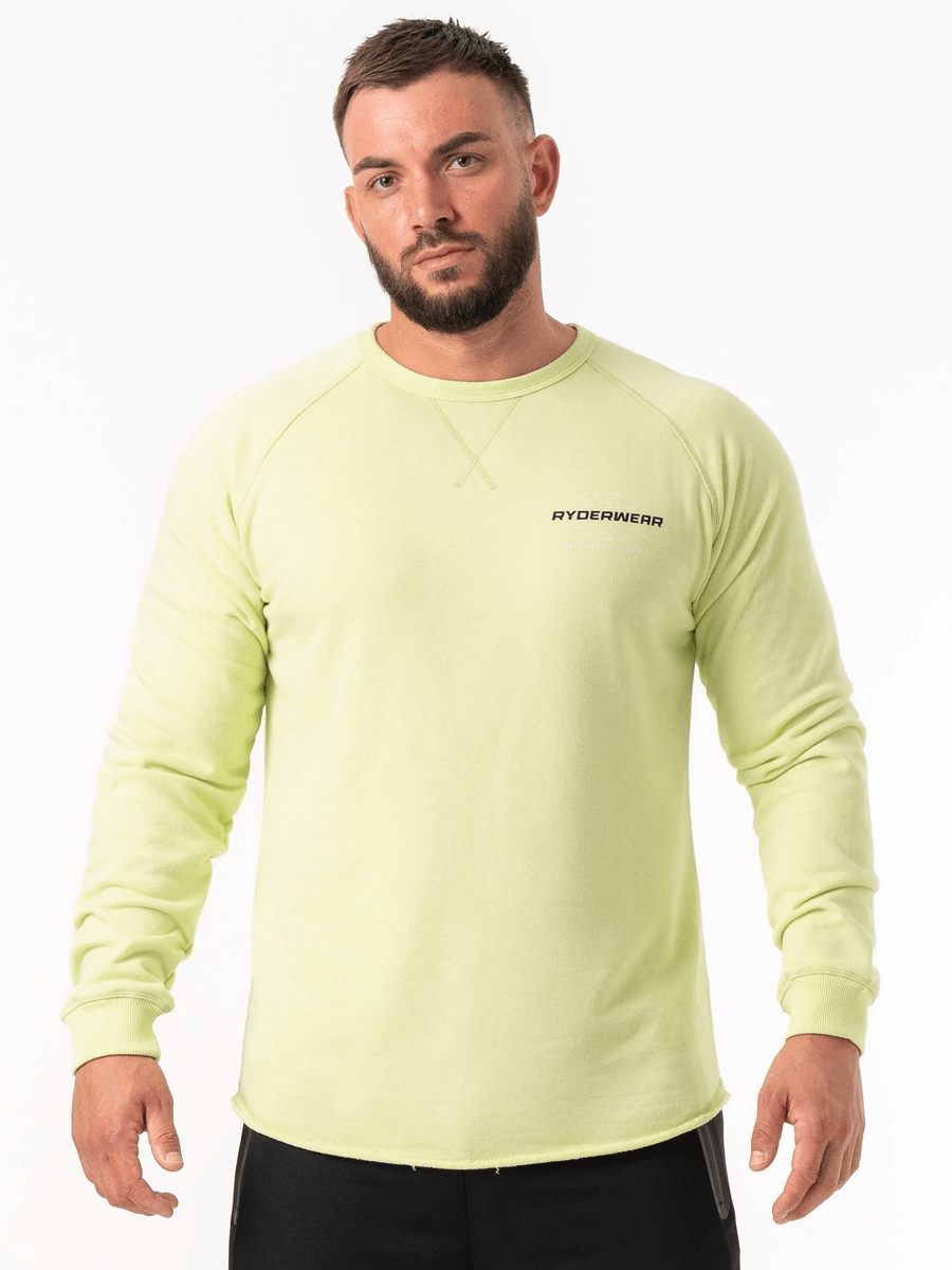 Ryderwear Energy Crew Neck - Lime