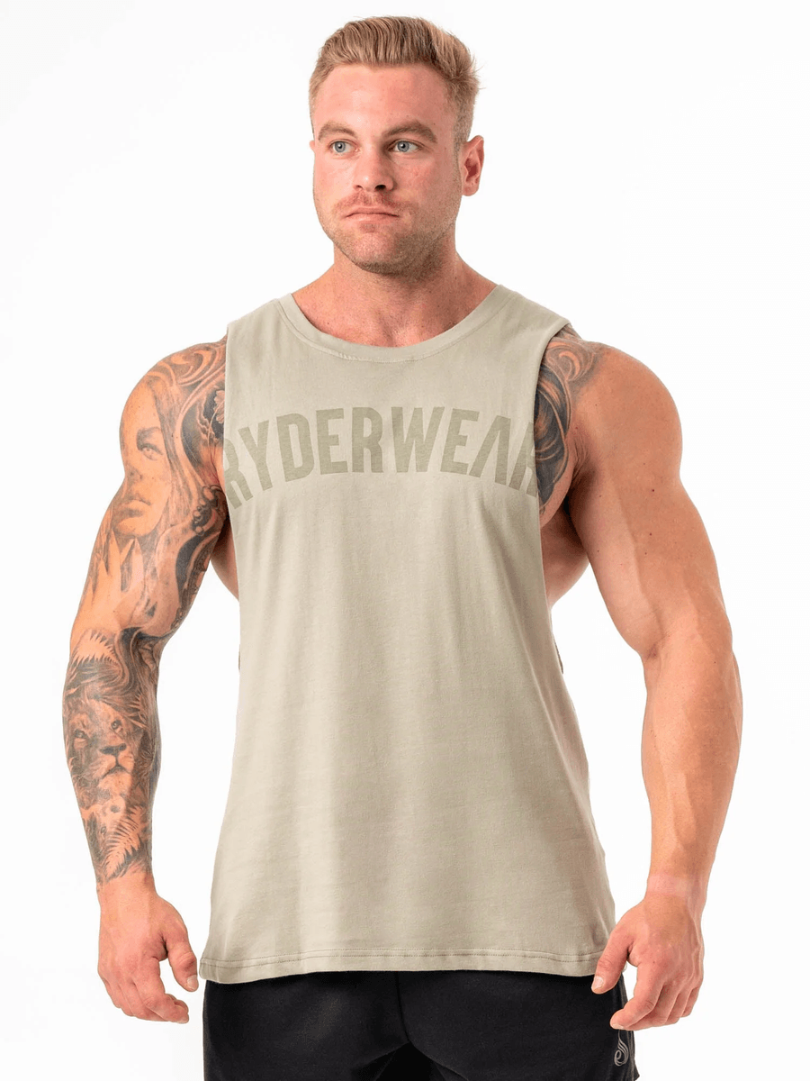Ryderwear Baller Tank - Sage Green
