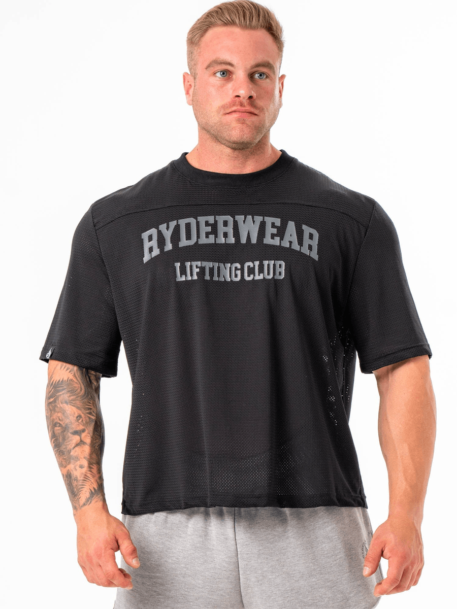 Ryderwear Mesh Flex T-Shirt - Black