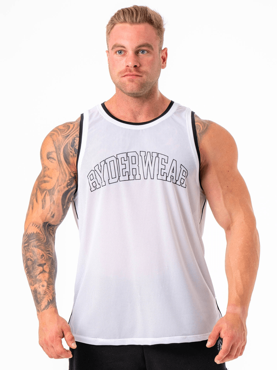 Ryderwear MVP Mesh Jersey - White