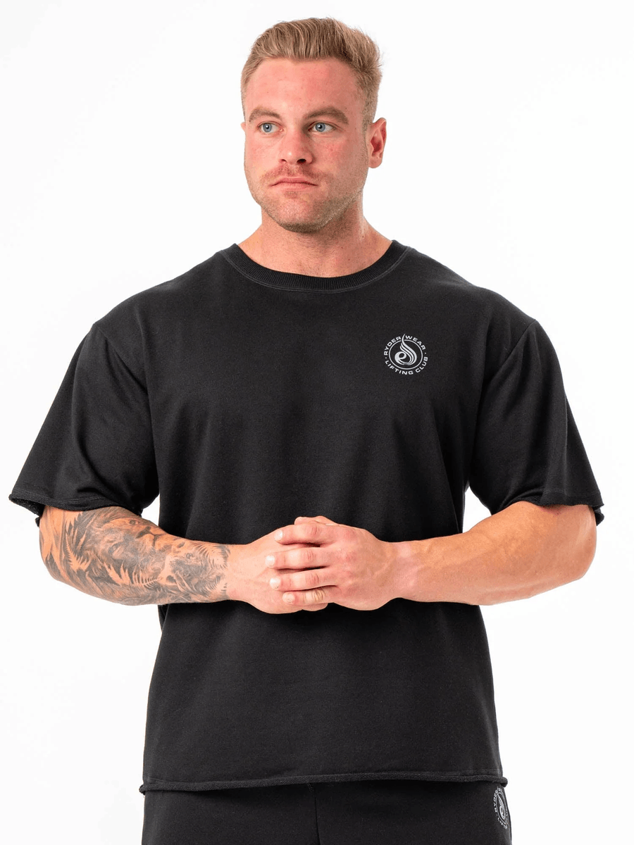 Ryderwear Box Fleece T-Shirt - Black