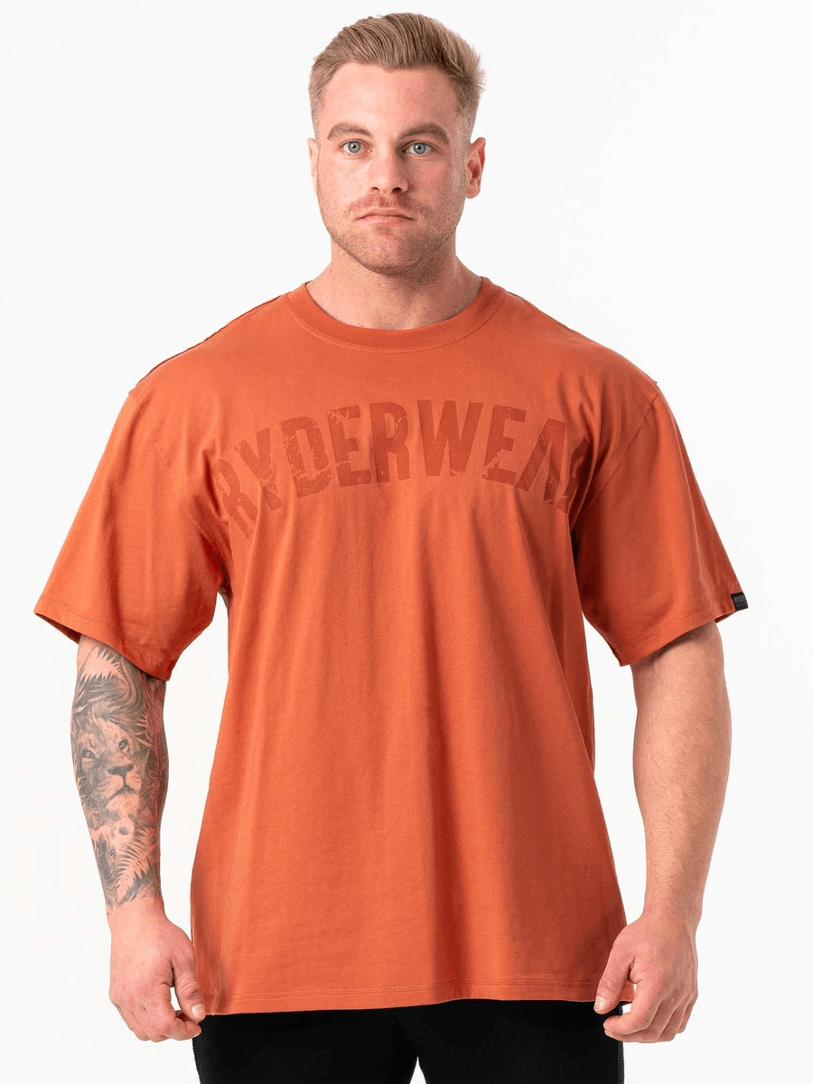 Ryderwear Force Oversized T-Shirt - Terracotta