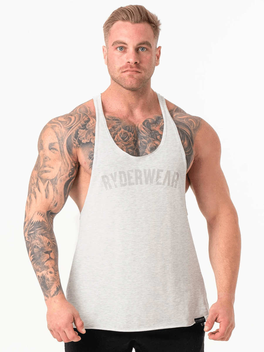 Ryderwear Force Stringer - Chalk Grey Marl