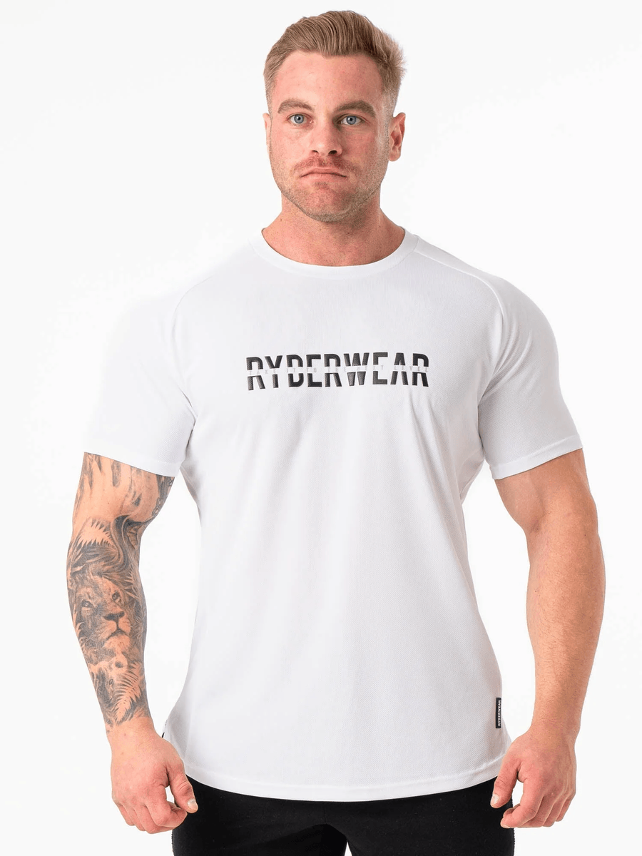 Ryderwear Energy Mesh T-Shirt - White
