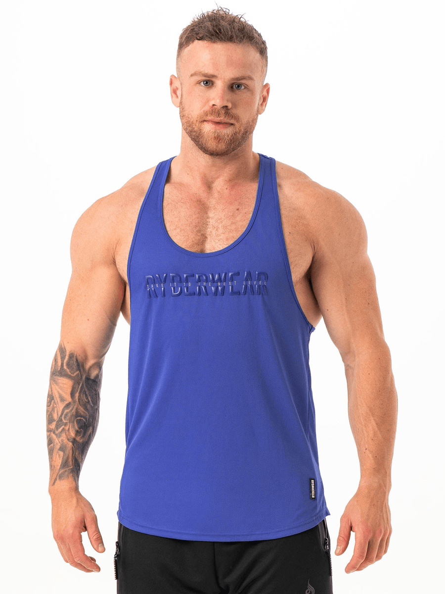 Ryderwear Energy Mesh T-Back - Cobalt