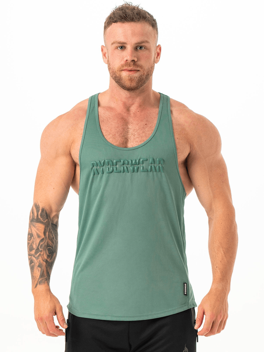 Ryderwear Energy Mesh T-Back - Fern Green