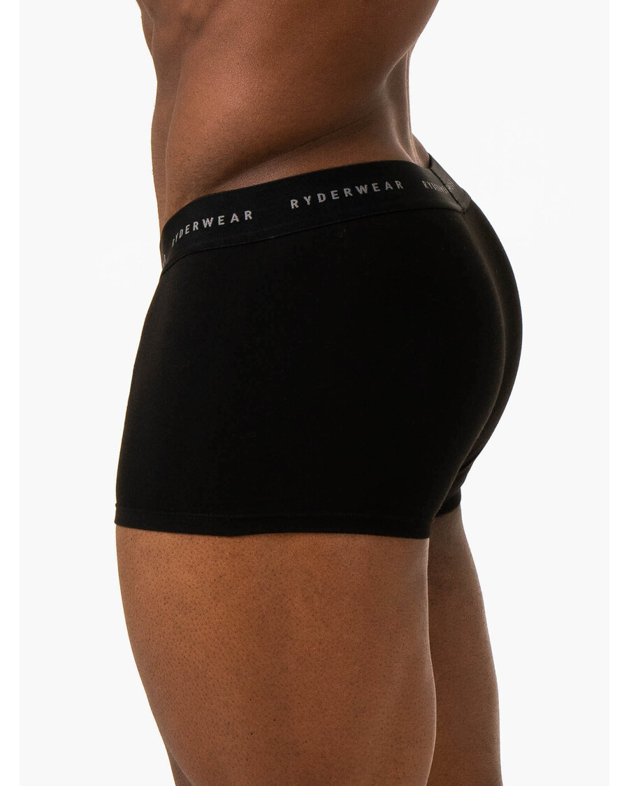 Ryderwear Mens Boxer Brief Underwear - Black