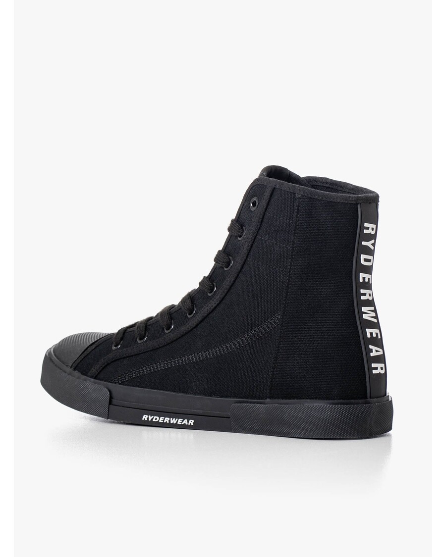 Ryderwear Vulcanised High Top - Black