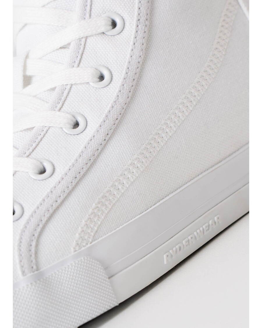 Ryderwear Vulcanised High Top - White
