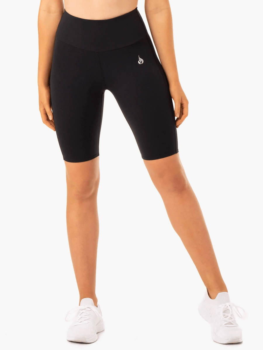 Ryderwear Staples Scrunch Bum Bike Shorts - Black