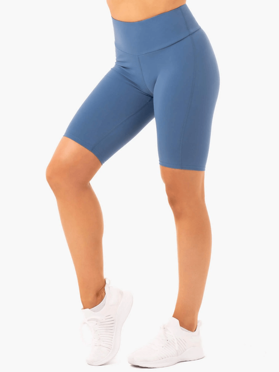 Ryderwear Staples Bike Shorts - Steel Blue