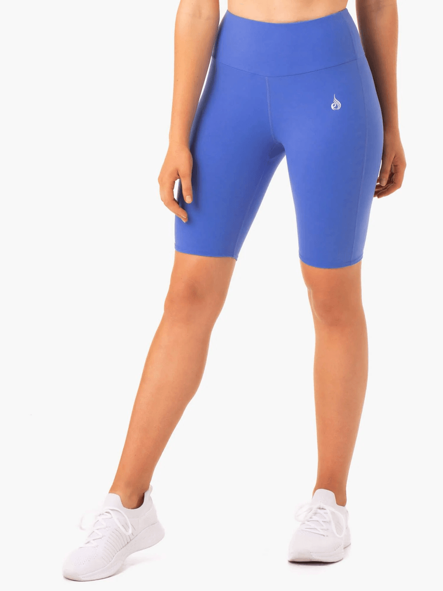 Ryderwear Staples Scrunch Bum Bike Shorts - Iris Blue