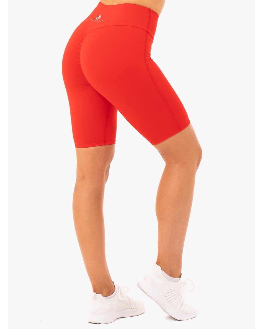 Kolesarske Kratke Hlače Ryderwear Staples - Rdeče