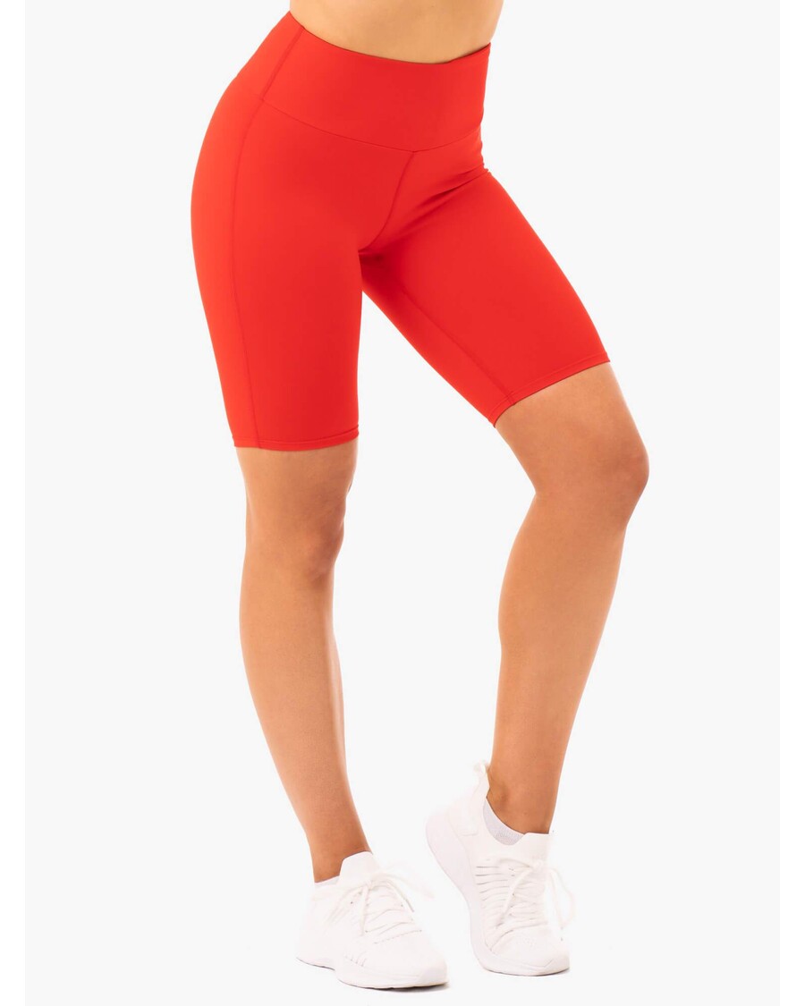 Kolesarske Kratke Hlače Ryderwear Staples - Rdeče