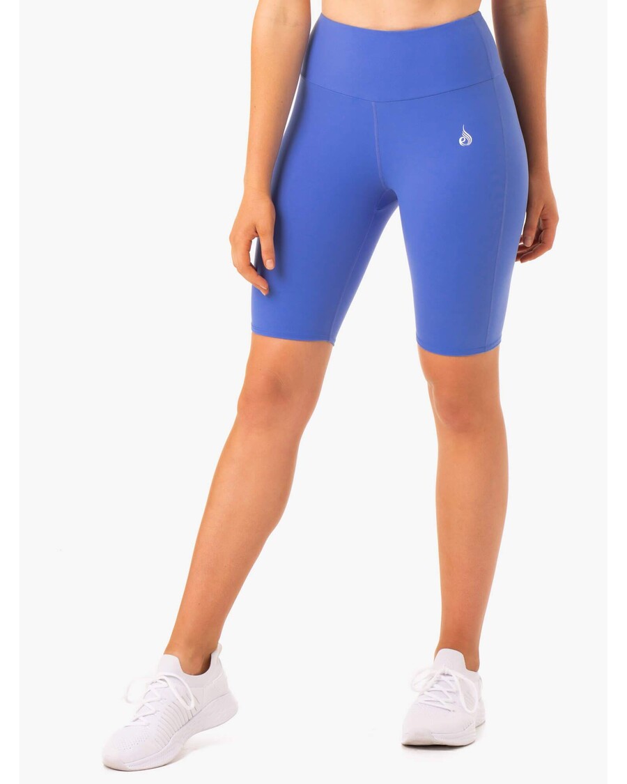 Ryderwear Staples Scrunch Bum Bike Shorts - Iris Blue