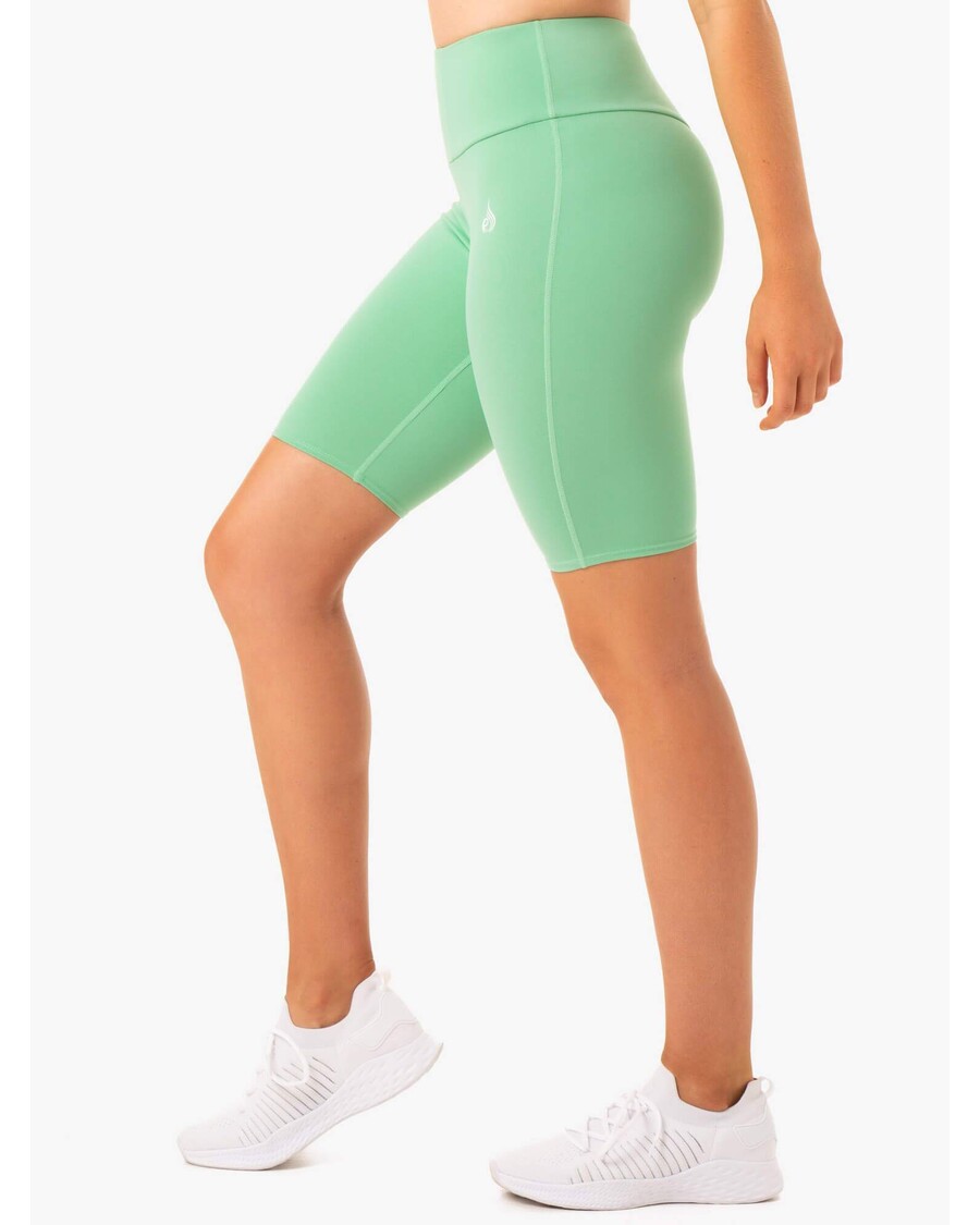 Ryderwear Staples Scrunch Bum Bike Shorts - Neomint