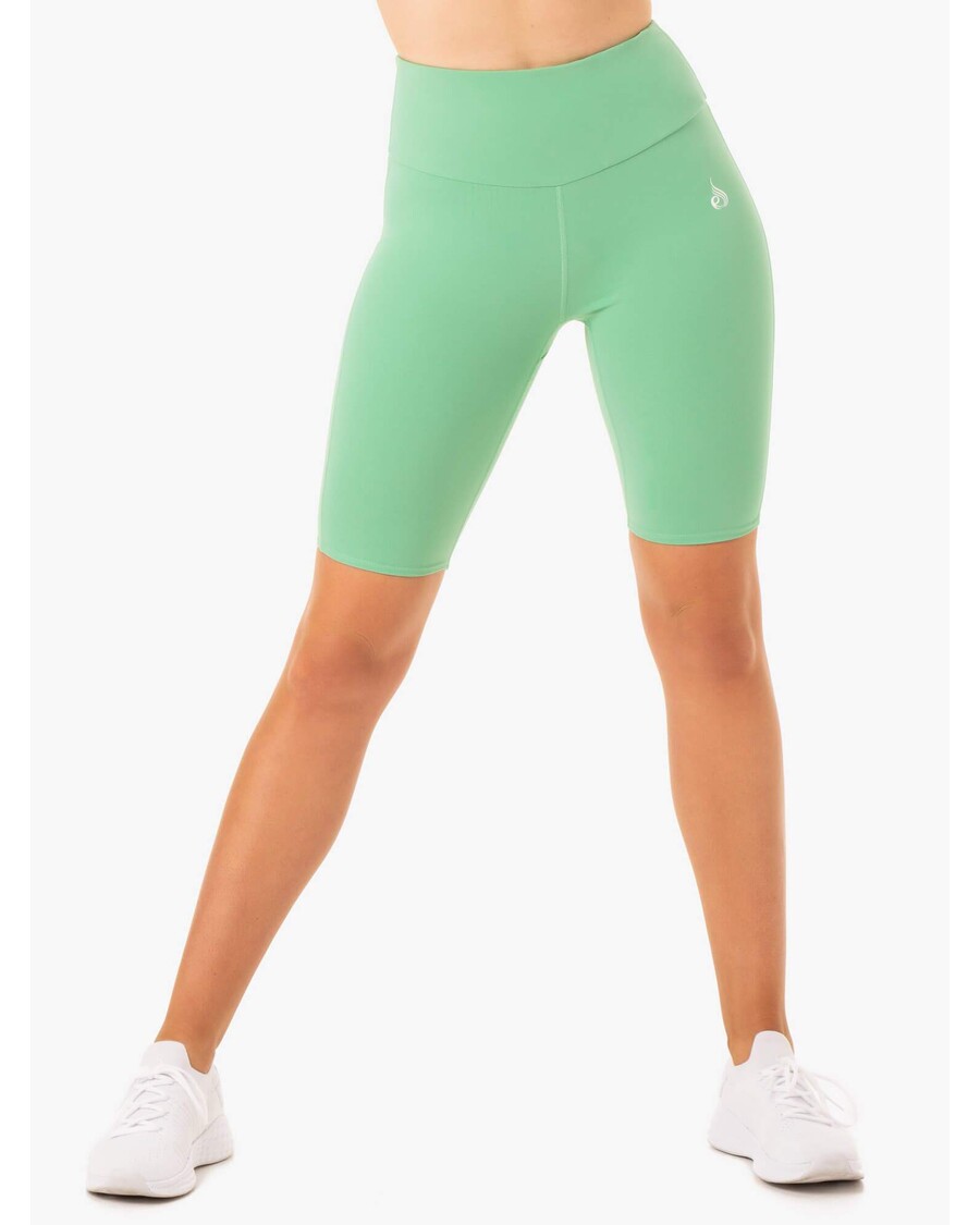 Ryderwear Staples Scrunch Bum Bike Shorts - Neomint