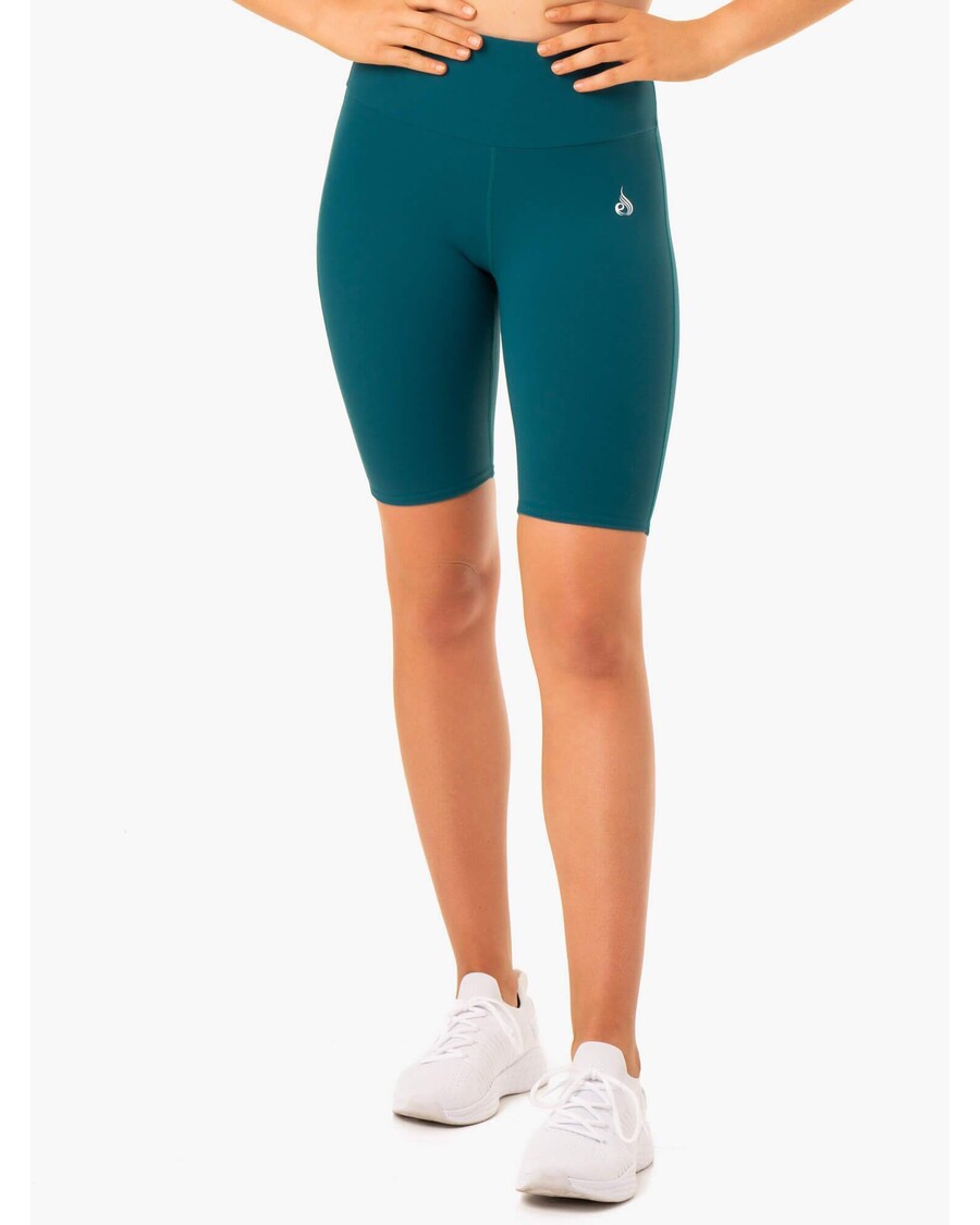 Ryderwear Staples Scrunch Bum Bike Shorts - Emerald