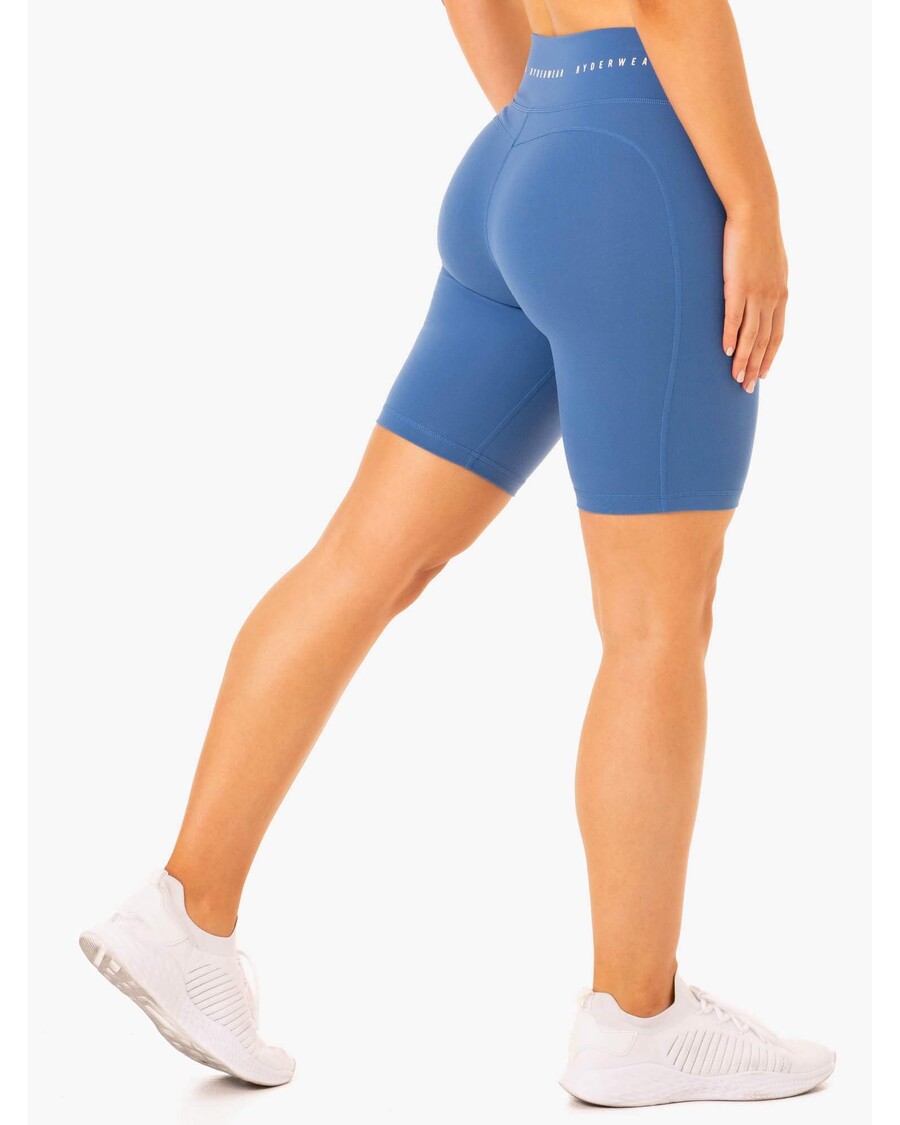 Ryderwear リフレックス ハイウエスト バイク ショーツ - ブルー