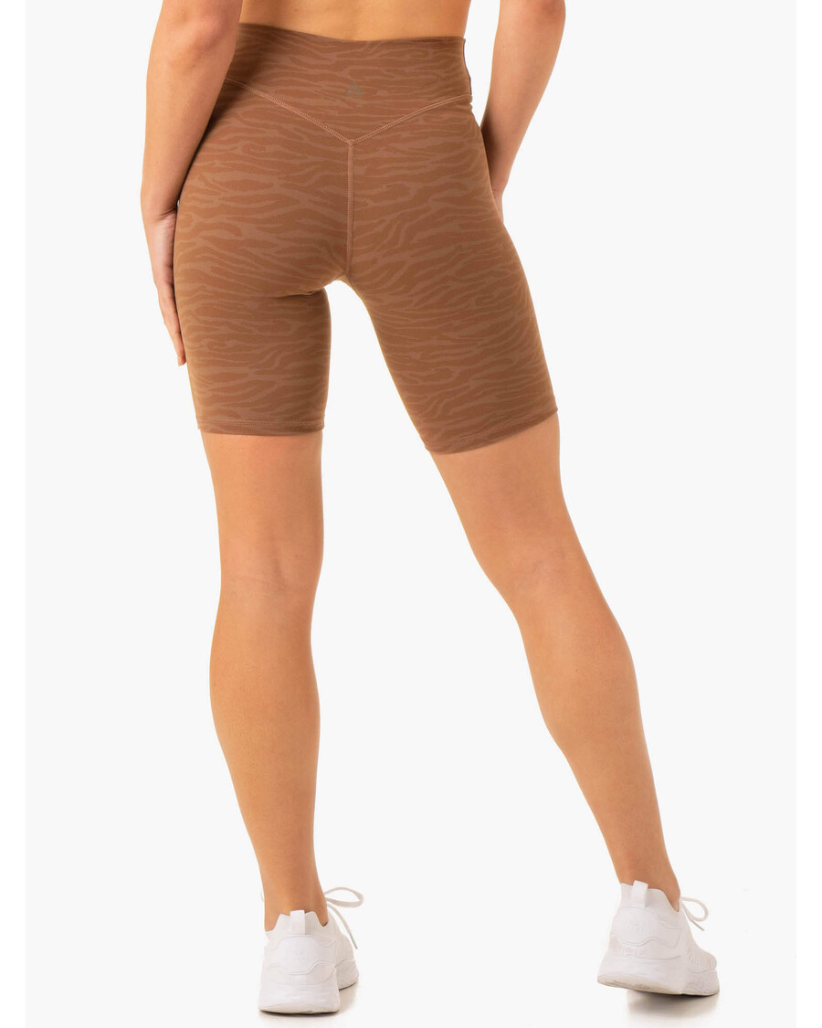 Ryderwear Transform Mid Length Shorts - Chocolate Zebra