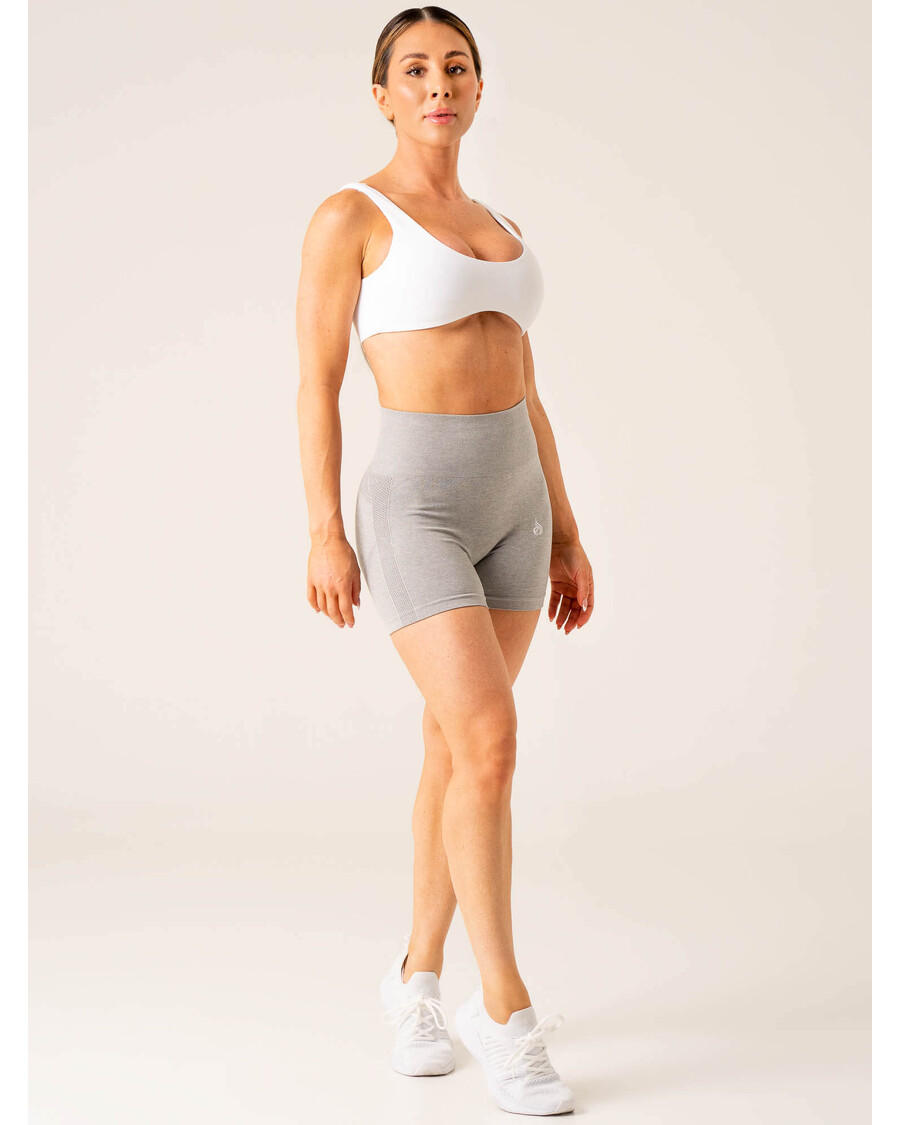 Ryderwear Evolve Seamless Shorts - Light Grey Marl