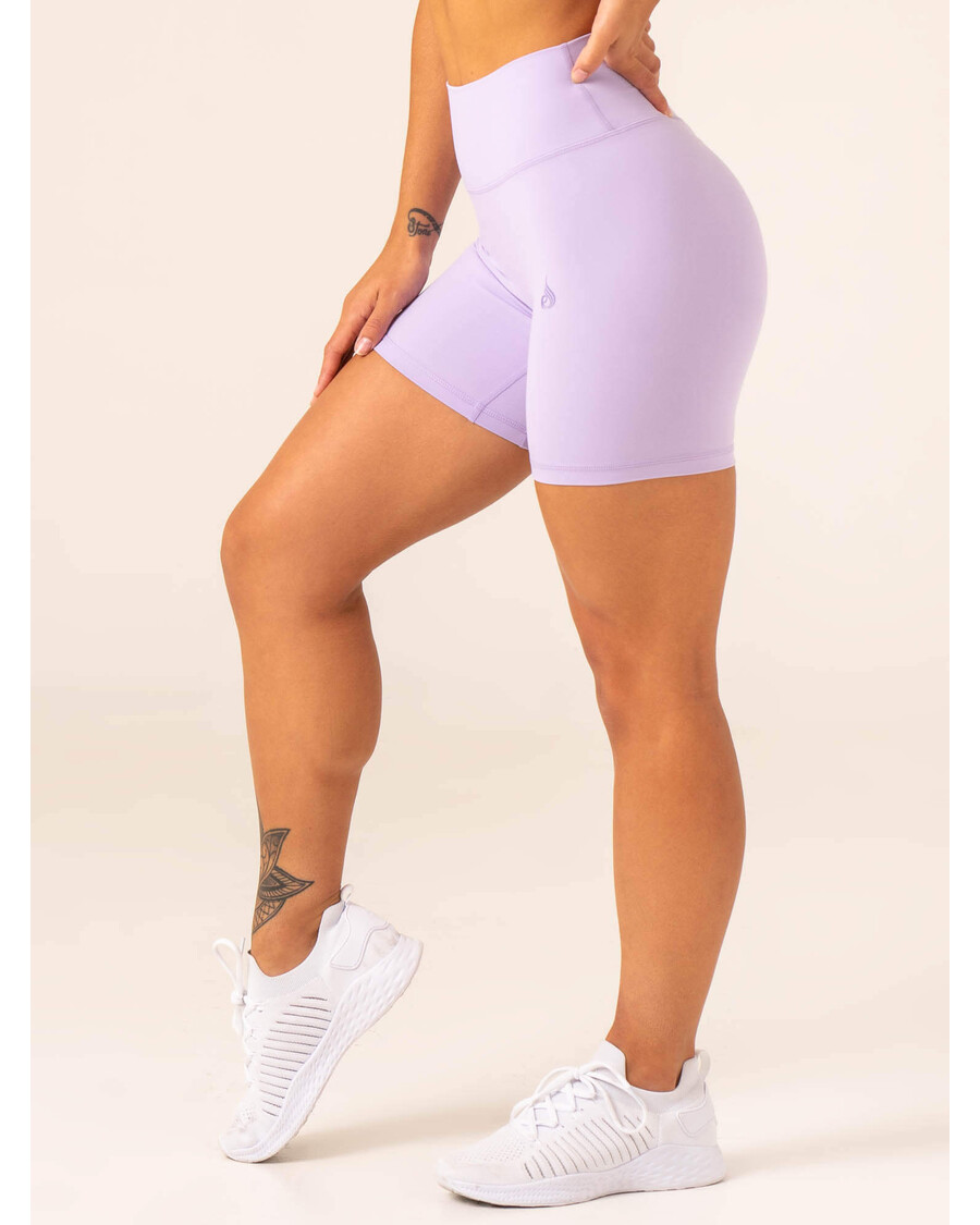 Ryderwear NKD High Waisted Scrunch Shorts - Lavender