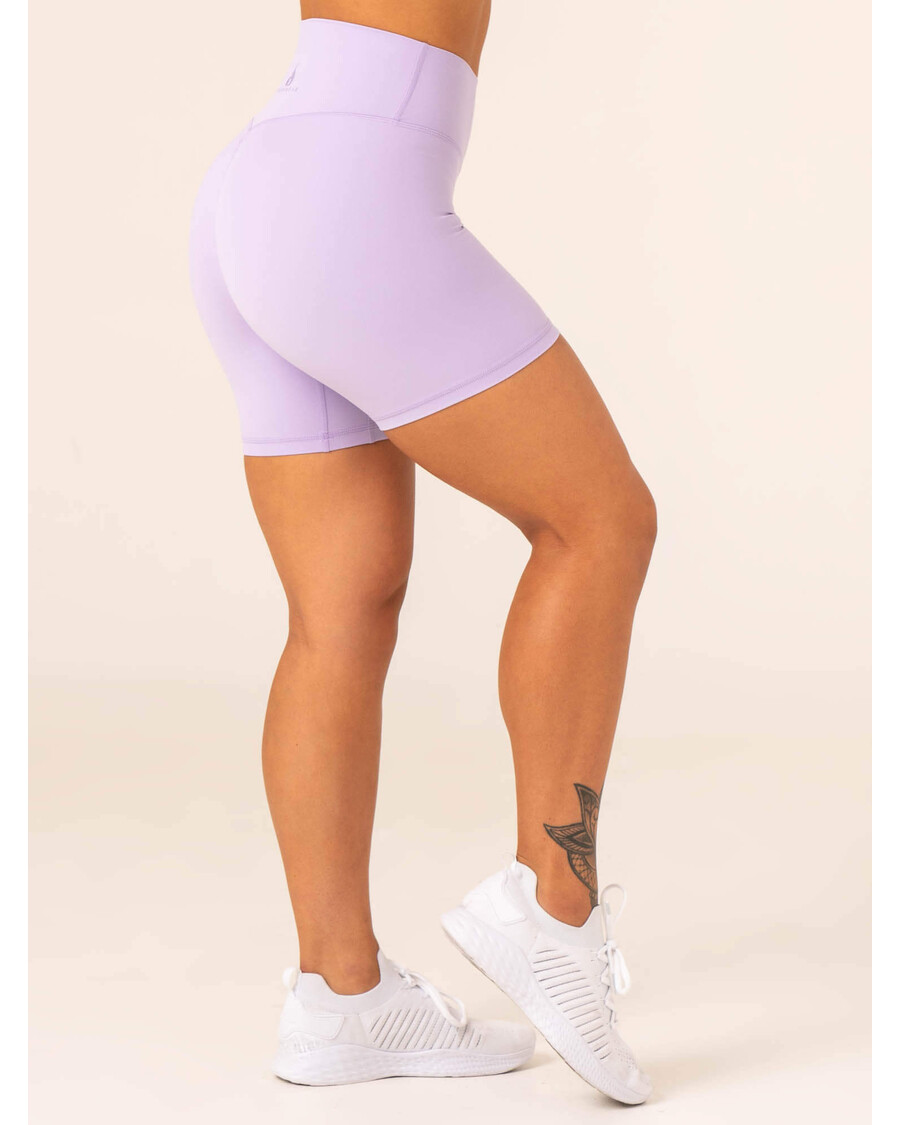 Ryderwear NKD High Waisted Scrunch Shorts - Lavender