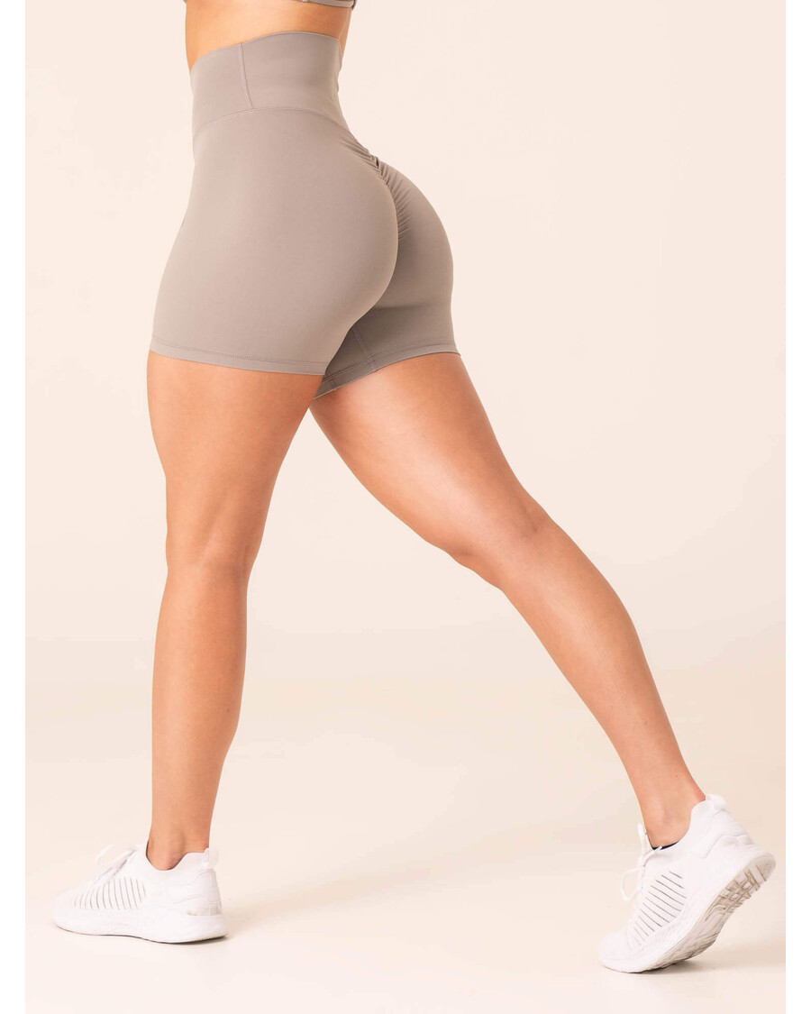 Kratke Hlače Z Visokim Pasom Ryderwear Nkd - Jekleno Sive