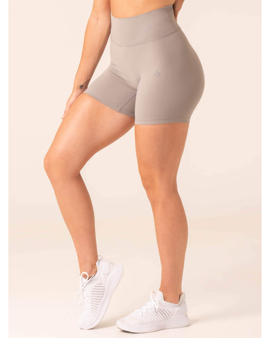 Kratke Hlače Z Visokim Pasom Ryderwear Nkd - Jekleno Sive