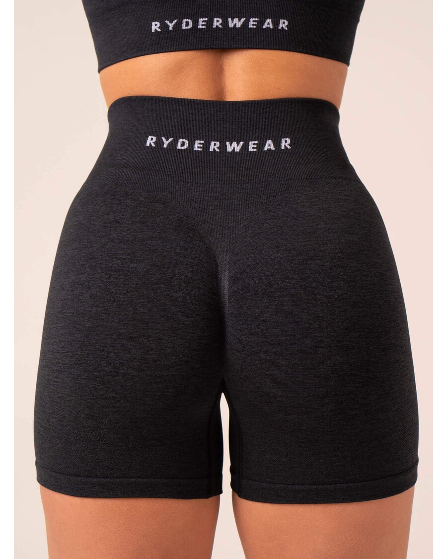 Ryderwear Aspire Seamless Shorts - Black Marl
