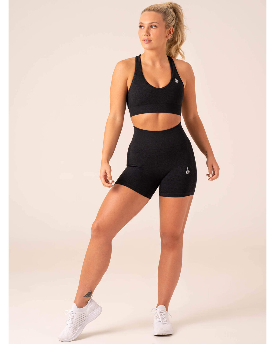 Ryderwear Aspire Seamless Shorts - Black Marl