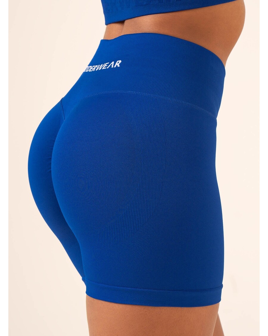 Ryderwear Lift BBL Scrunch Seamless Shorts - Cobalt Blue