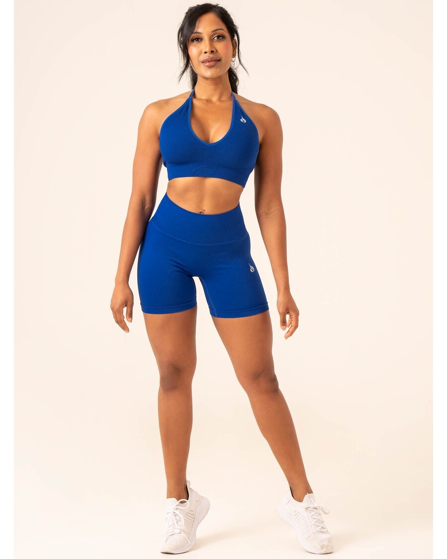 Ryderwear Lift BBL Scrunch Seamless Shorts - Cobalt Blue