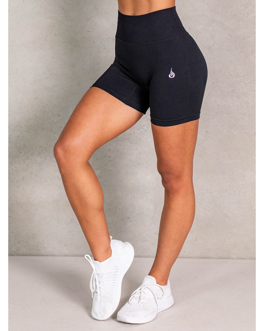 Ryderwear Lift Bbl Scrunch Sømløse Shorts - Sorte