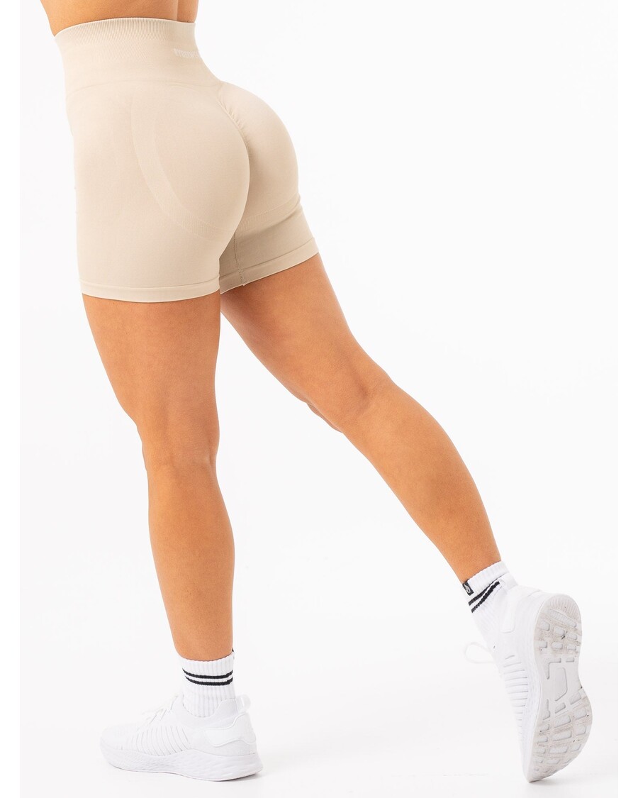 Ryderwear Lift 2.0 BBL Seamless Shorts - Sand