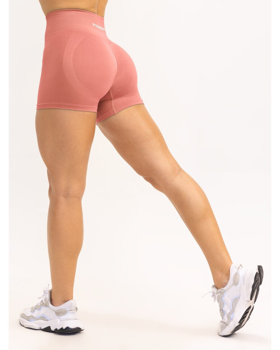 Ryderwear Lift 2.0 BBL Seamless Shorts - Dusty Pink