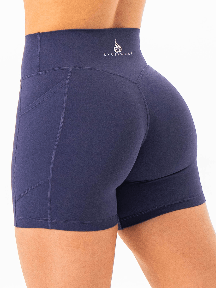 Ryderwear NKD Pocket Shorts - Navy