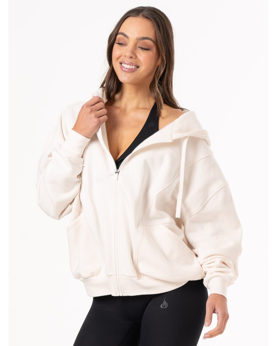 Ryderwear Unisex Track Jacket - Off White