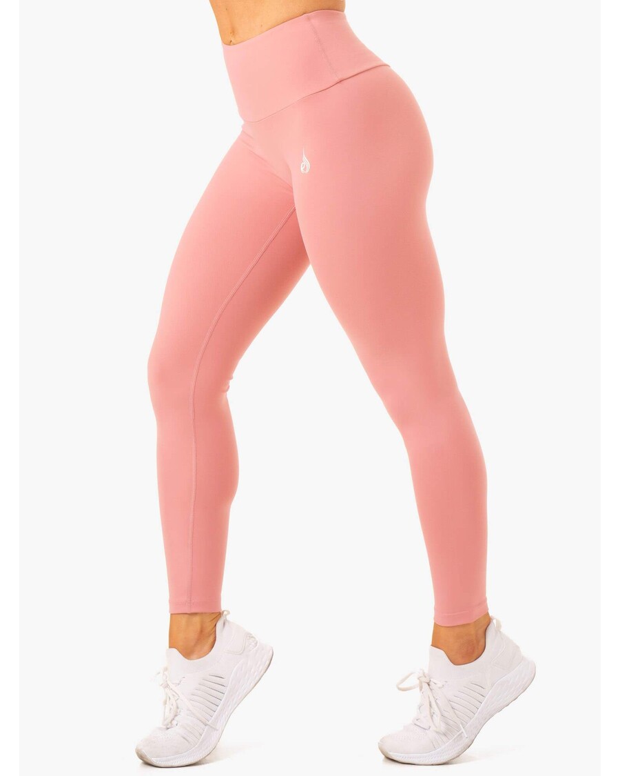 Ryderwear Vital Aukšto Juosmens Scrunch Antblauzdžiai - Rausvos Spalvos