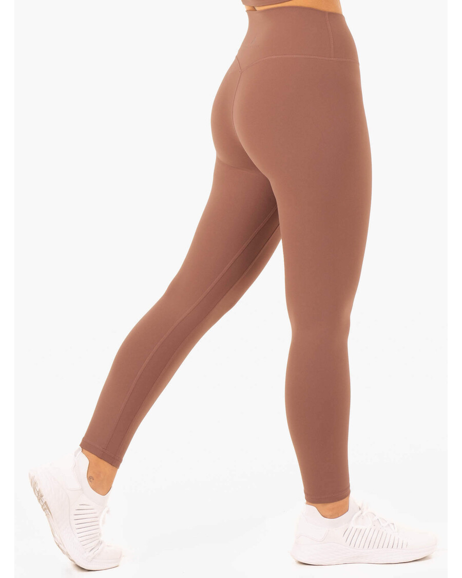 Ryderwear NKD Refine High Waisted Leggings - Mocha