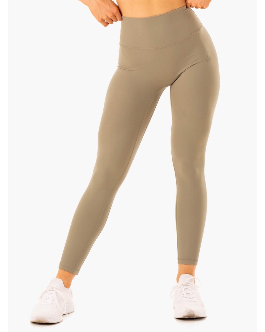 Ryderwear NKD Refine High Waisted Leggings - Khaki