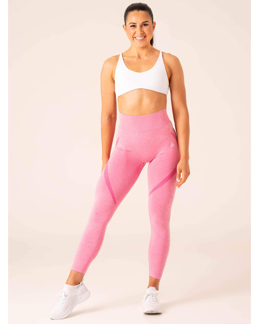 Ryderwear スカルプト シームレス レギンス - ブライト ピンク