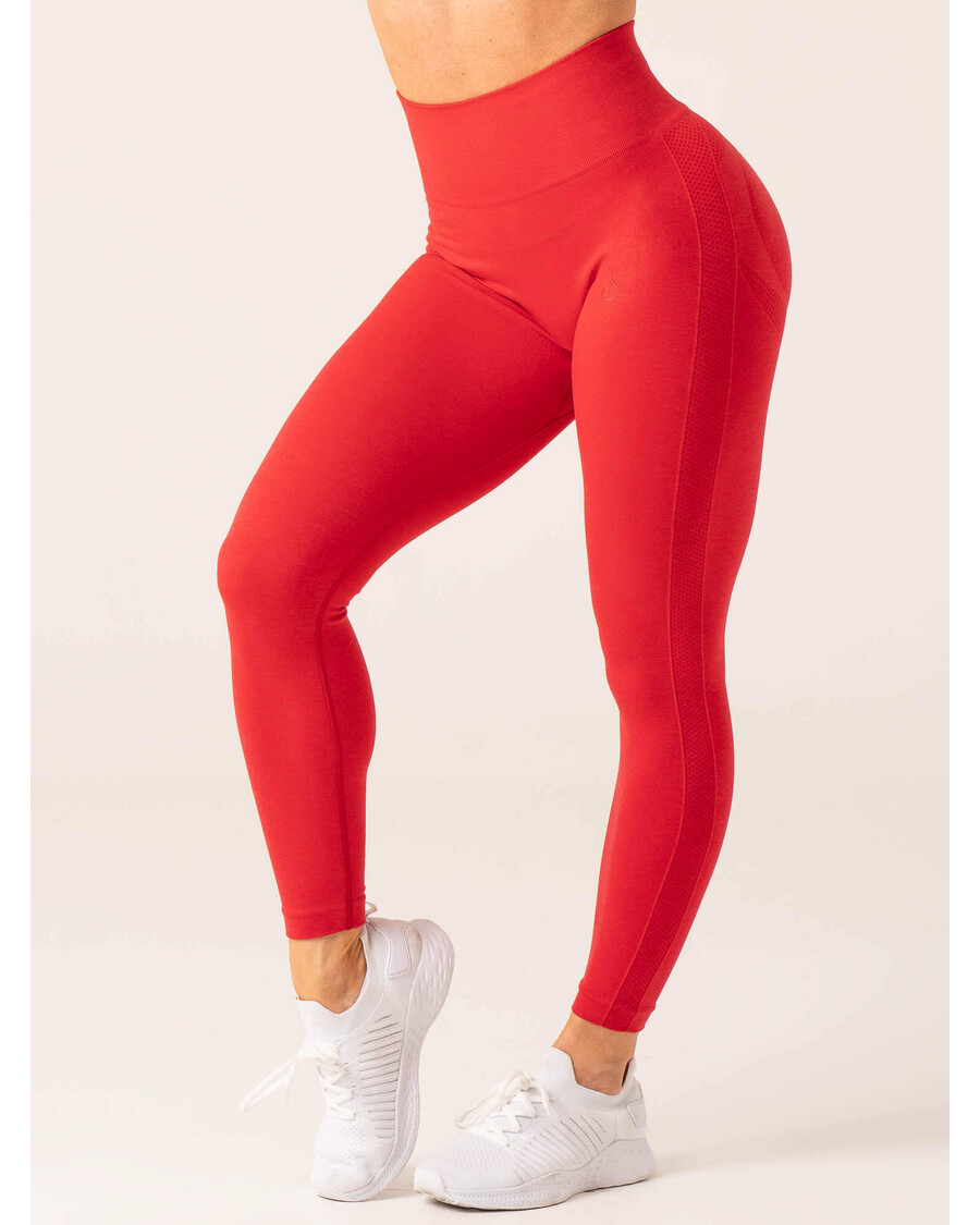 Ryderwear Evolve Seamless Leggings - Red Marl